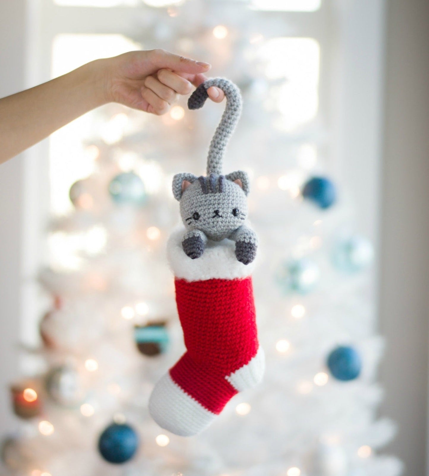 Chester the Christmas Cat Crochet Pattern