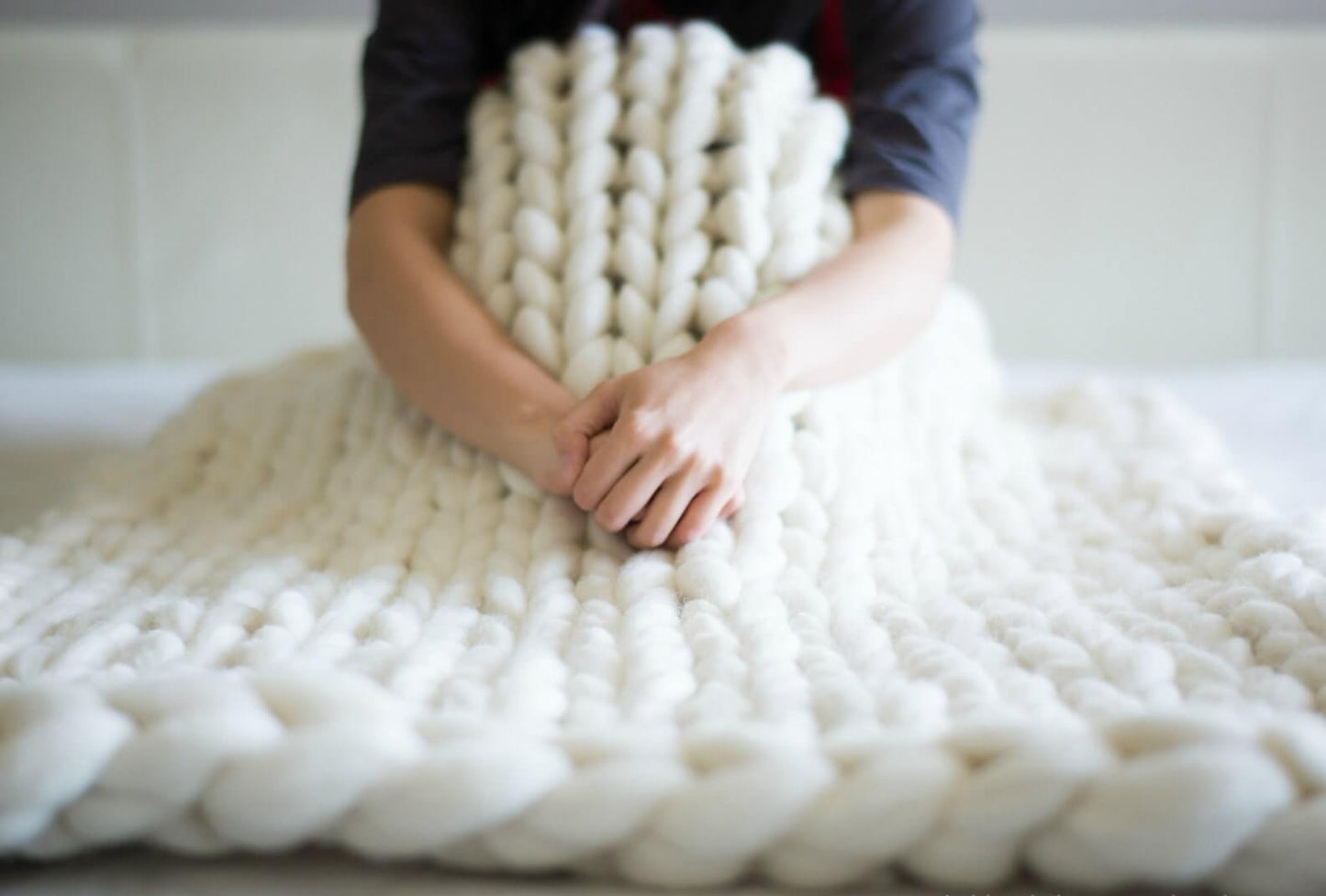 Luxurious Throw Blanket Knitting Pattern