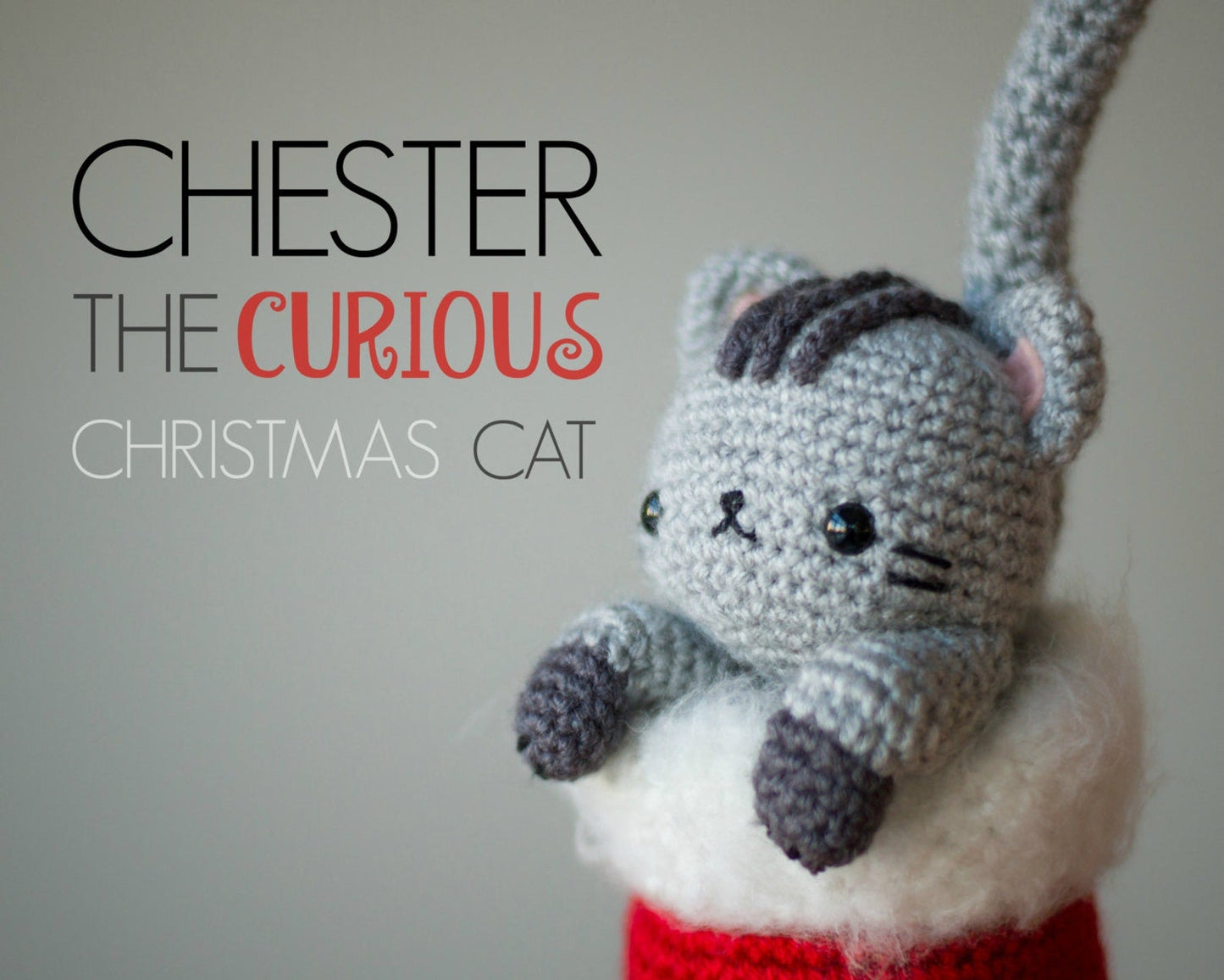 Chester the Christmas Cat Crochet Pattern