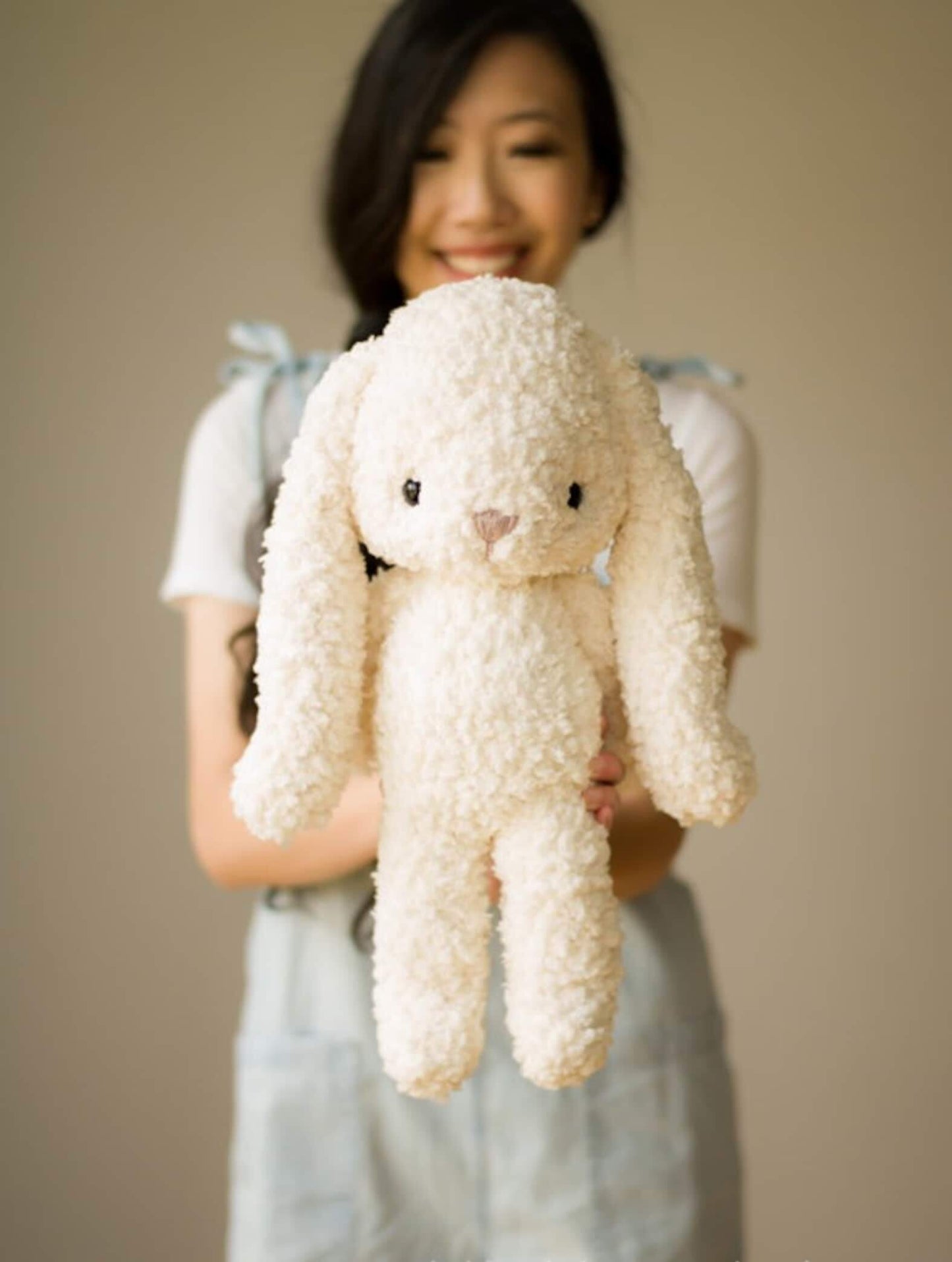 Fleece Teddy and Bunny Crochet Pattern