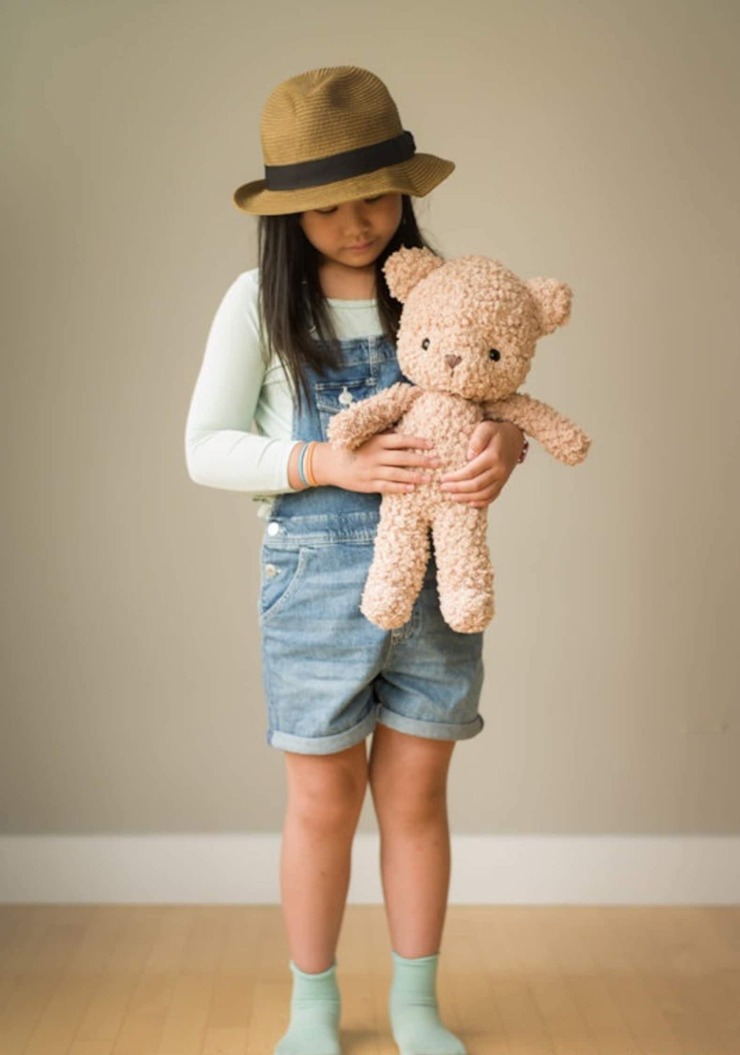 Fleece Teddy and Bunny Crochet Pattern