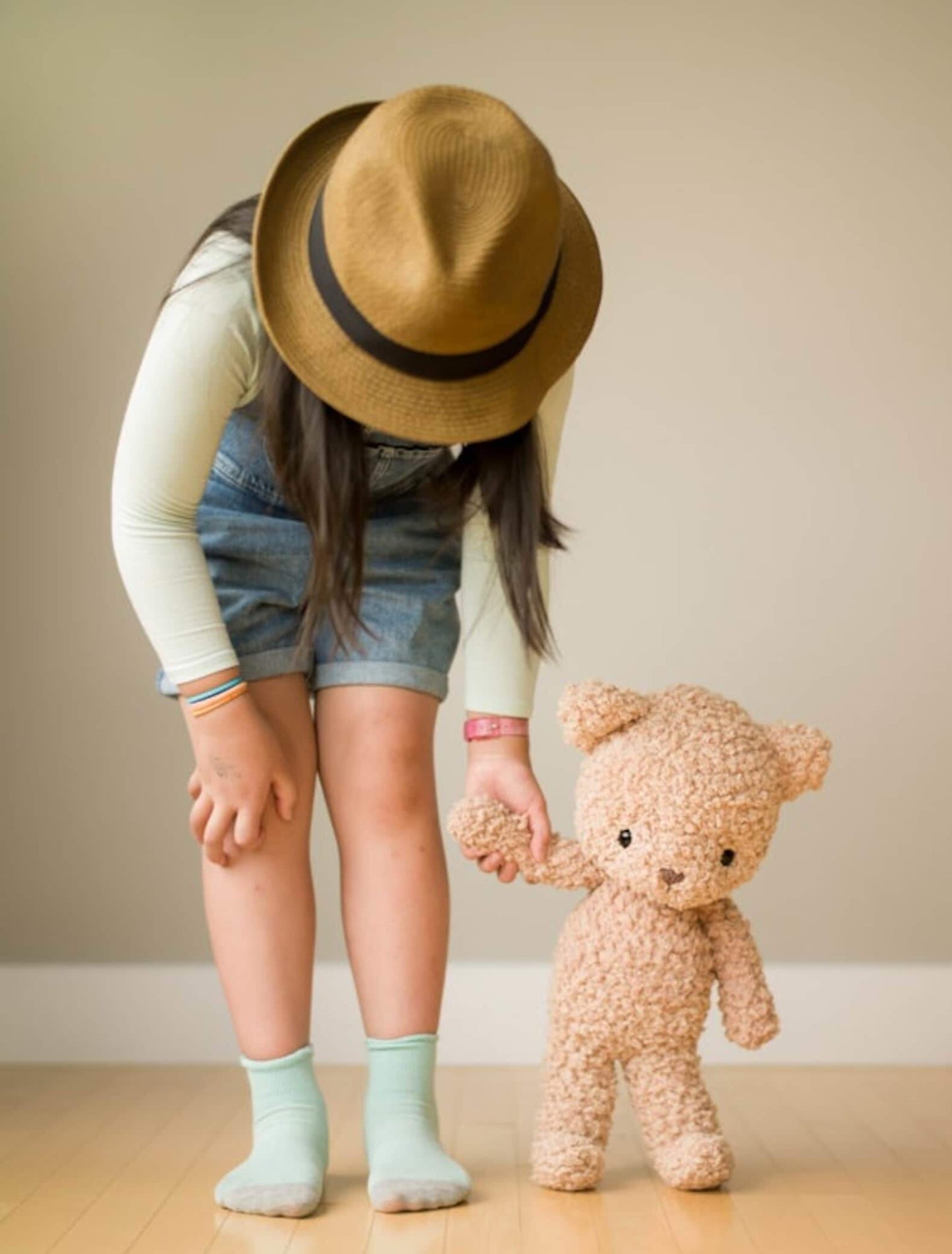 Fleece Teddy and Bunny Crochet Pattern