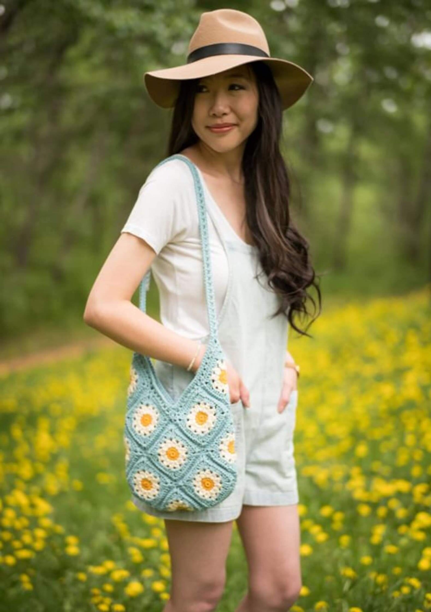 Summer Days Daisy Bag Crochet Pattern