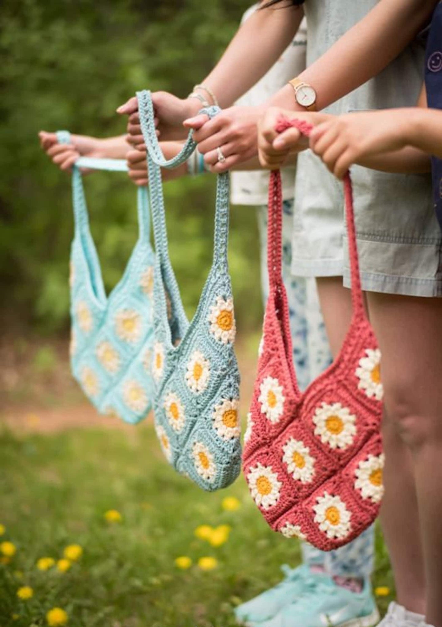 Summer Days Daisy Bag Crochet Pattern