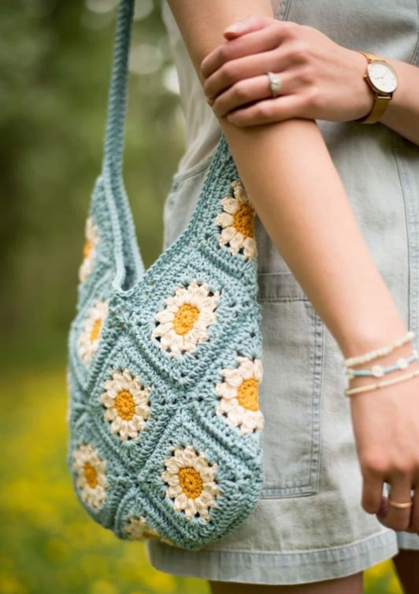 Summer Days Daisy Bag Crochet Pattern