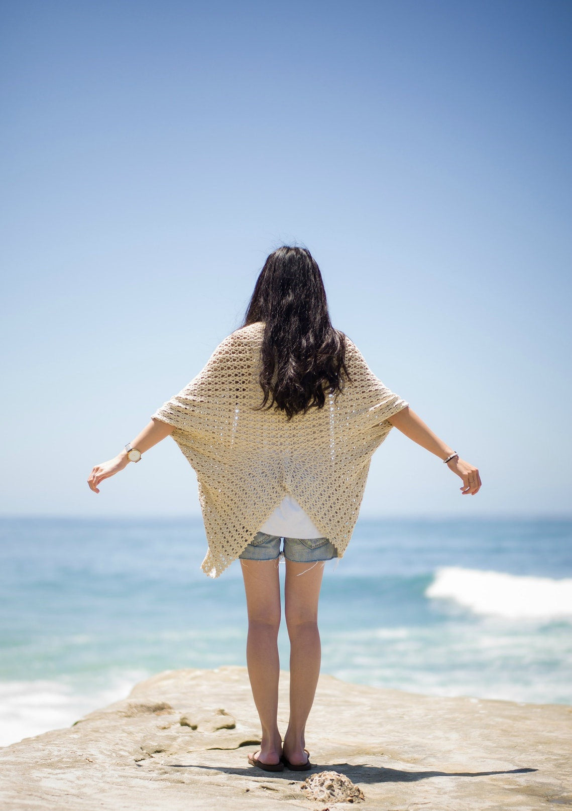 Lily Bloom Cardigan Crochet Pattern