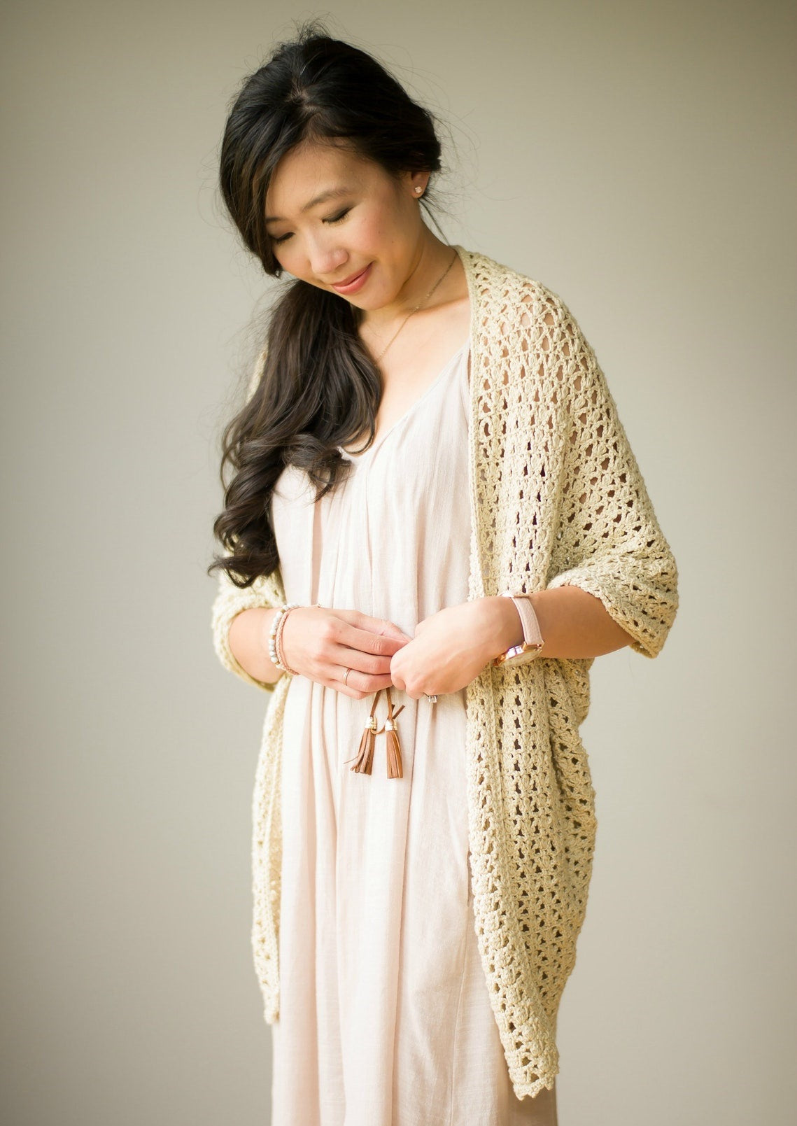 Lily Bloom Cardigan Crochet Pattern