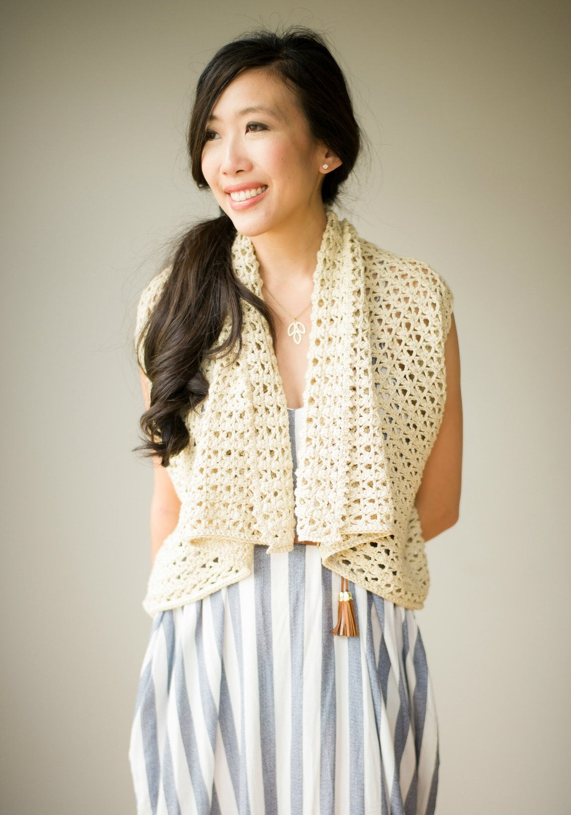 Lily Bloom Cardigan Crochet Pattern