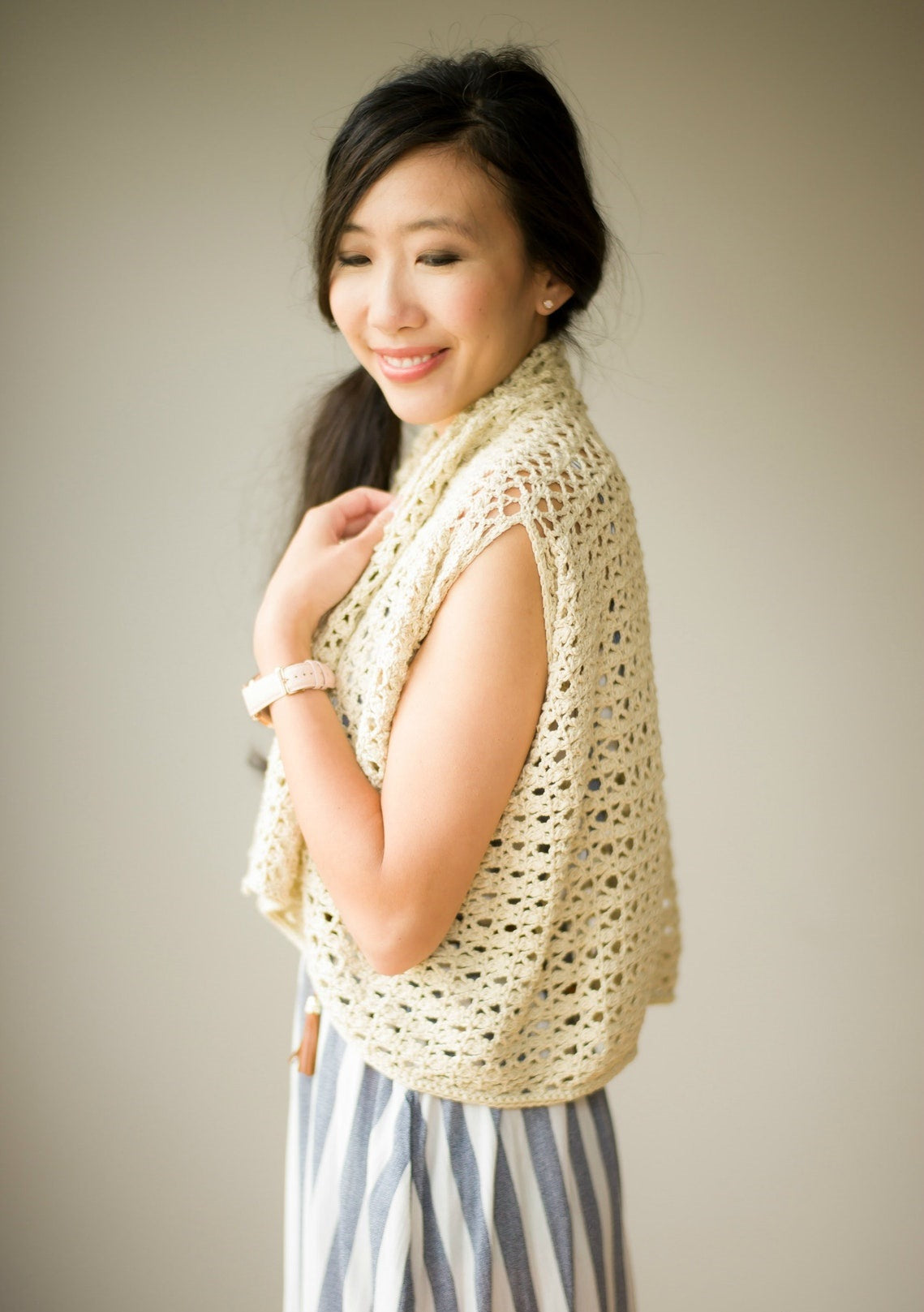 Lily Bloom Cardigan Crochet Pattern