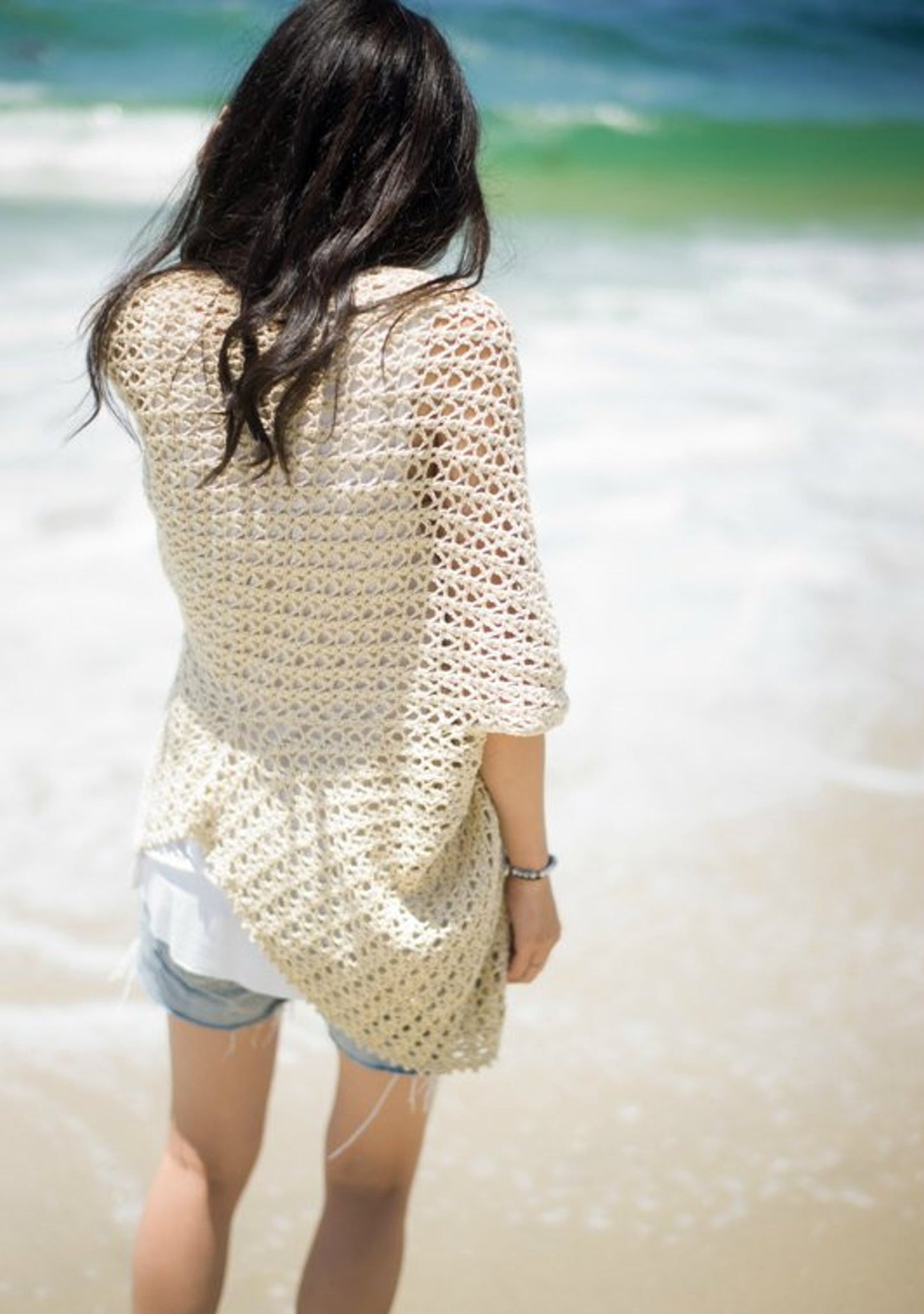 Lily Bloom Cardigan Crochet Pattern