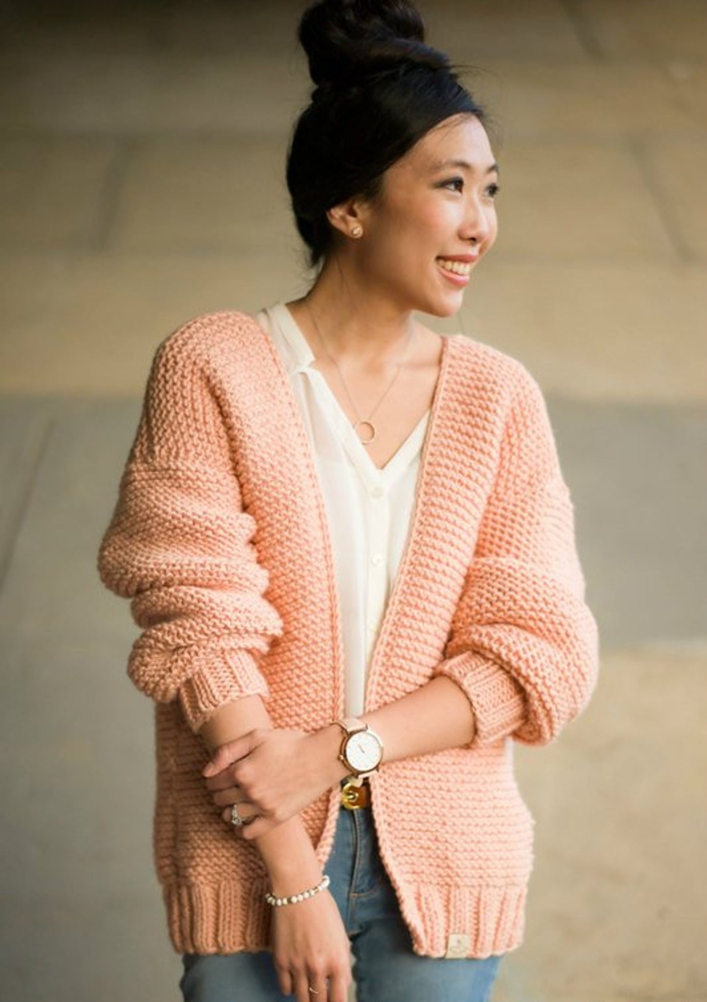 Cityscape Cardigan Knitting Pattern