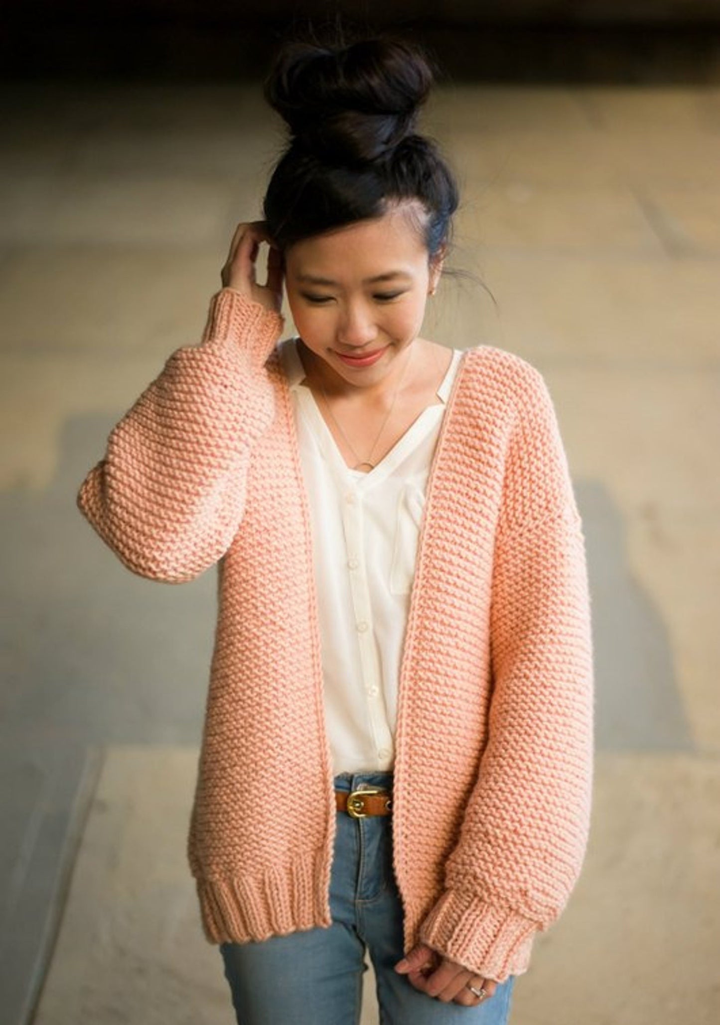 Cityscape Cardigan Knitting Pattern