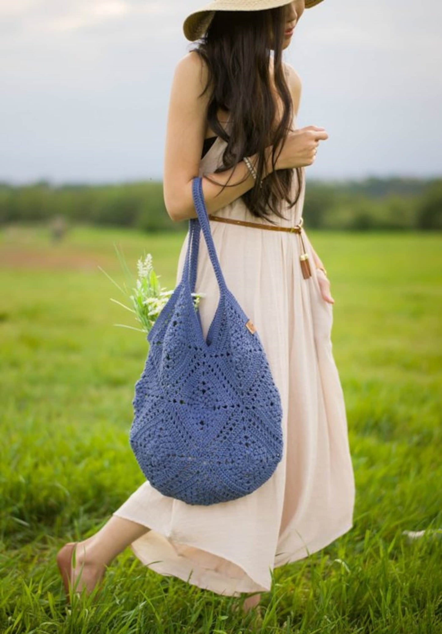 Meadow Market Bag Crochet Pattern