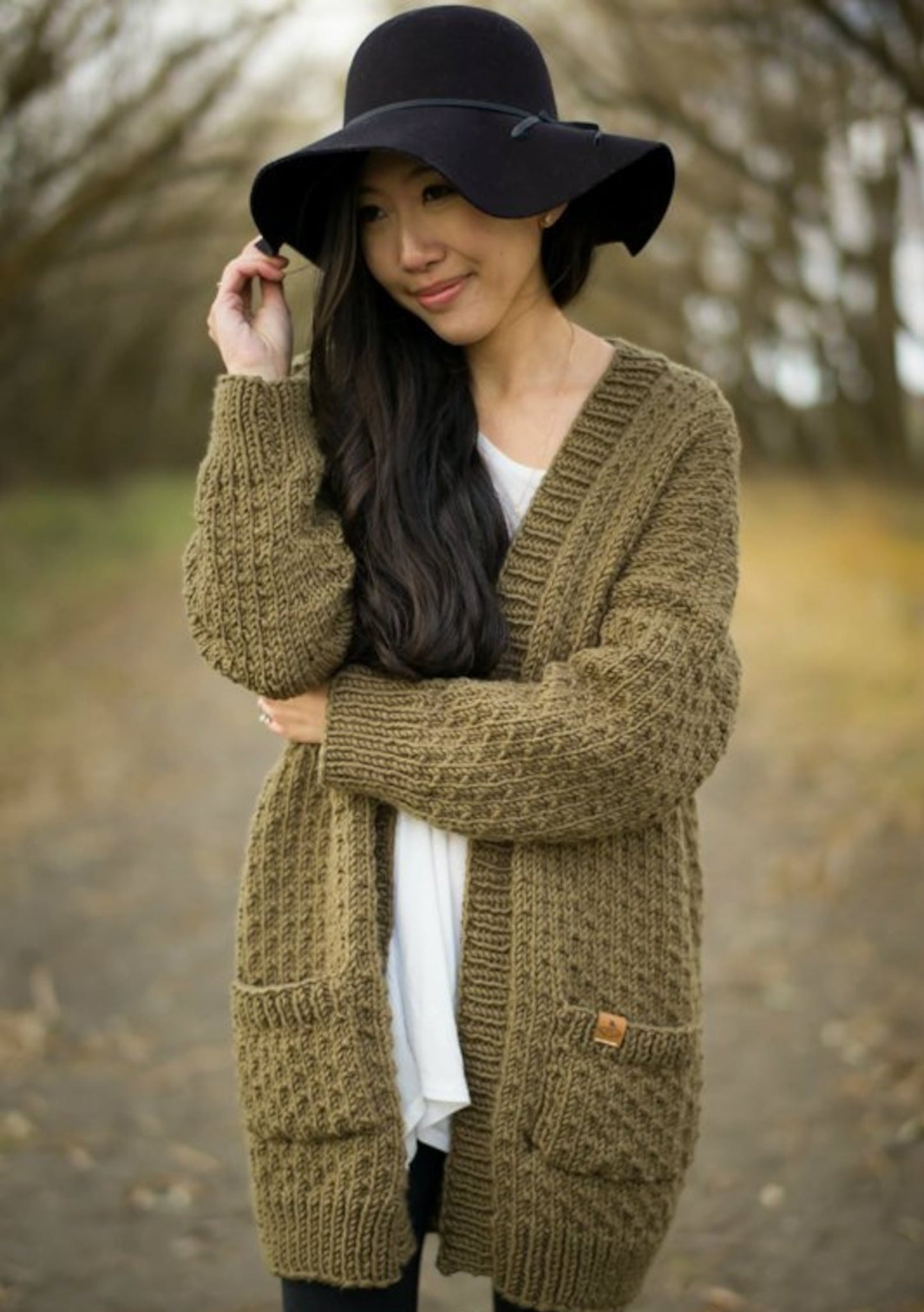 Polka Cardigan Knitting Pattern