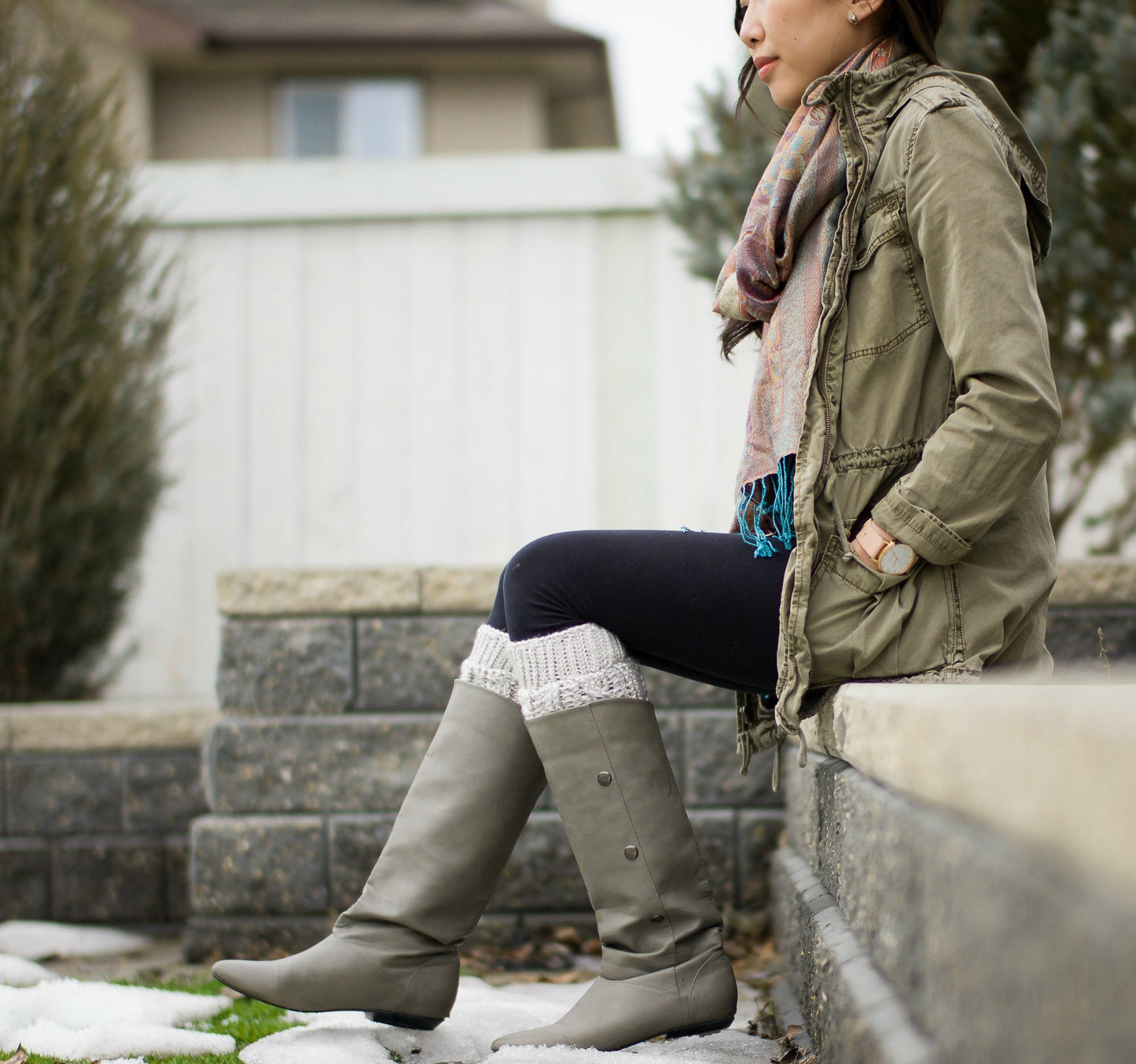 Braided Legwarmers & Boot Cuffs Crochet Pattern