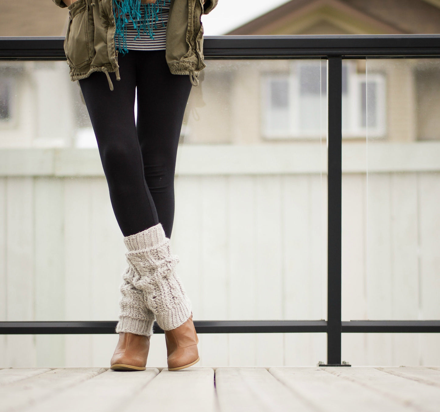 Braided Legwarmers & Boot Cuffs Crochet Pattern