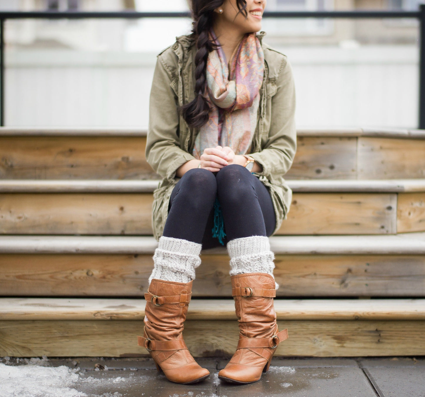 Braided Legwarmers & Boot Cuffs Crochet Pattern