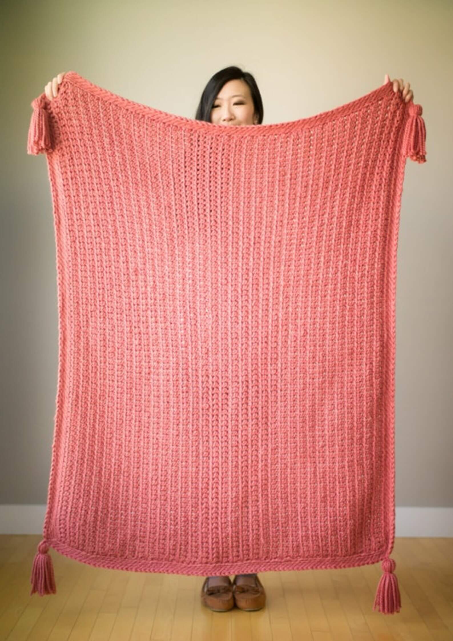 Willow Blanket Crochet Pattern IKCrochet willow-blanket-crochet-pattern-ikcrochet