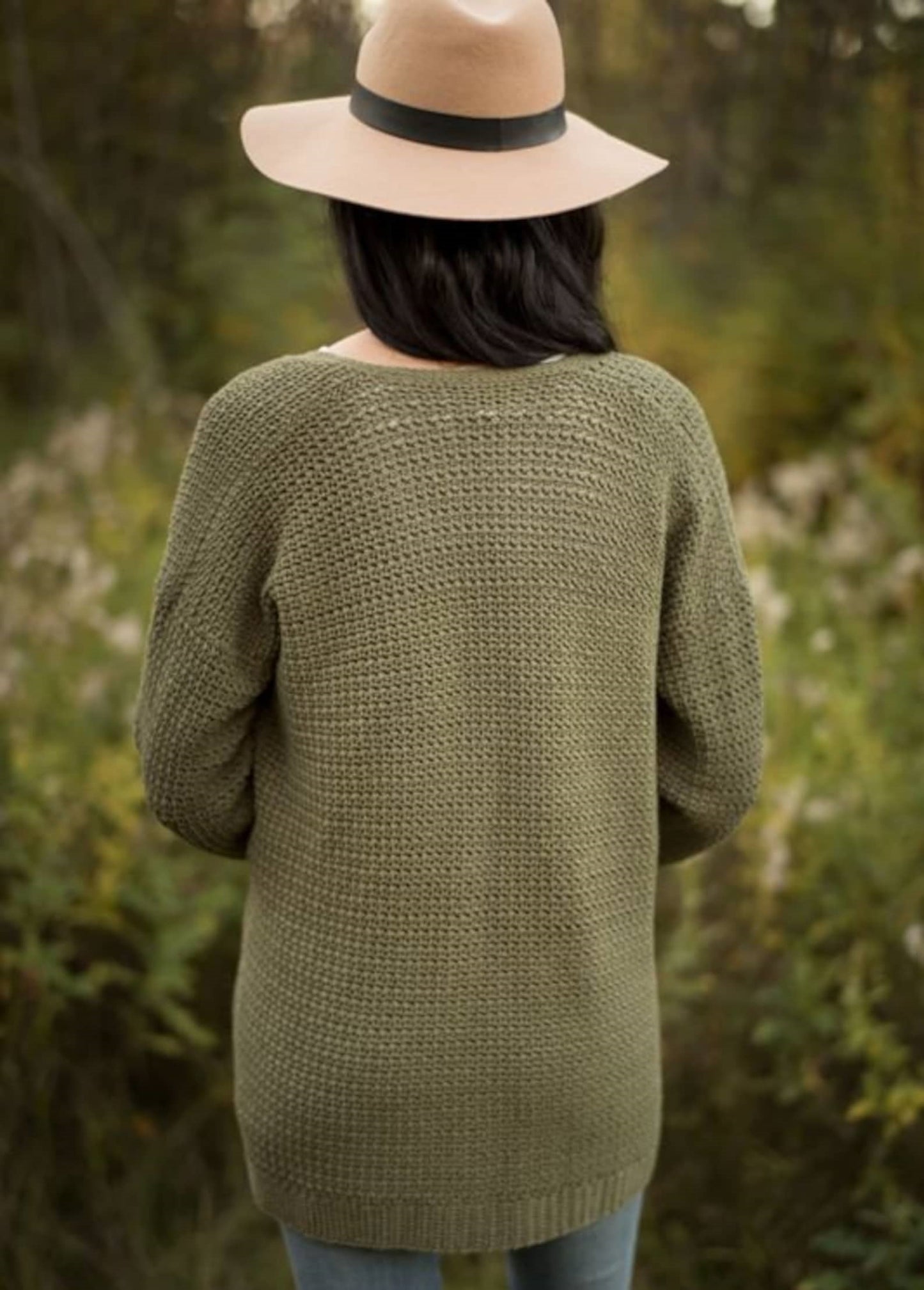 Olivewood Cardigan Crochet Pattern